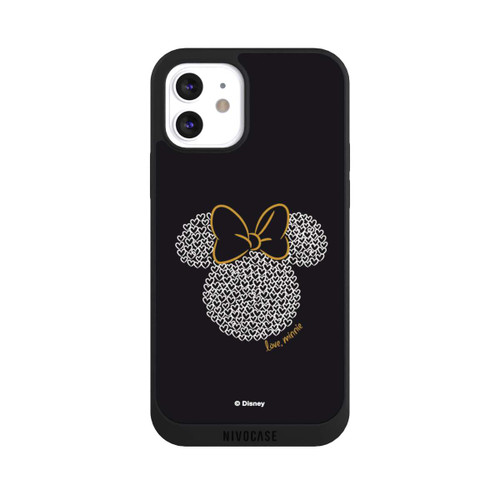Apple iPhone 12 NIVOpure Minnie Black and White