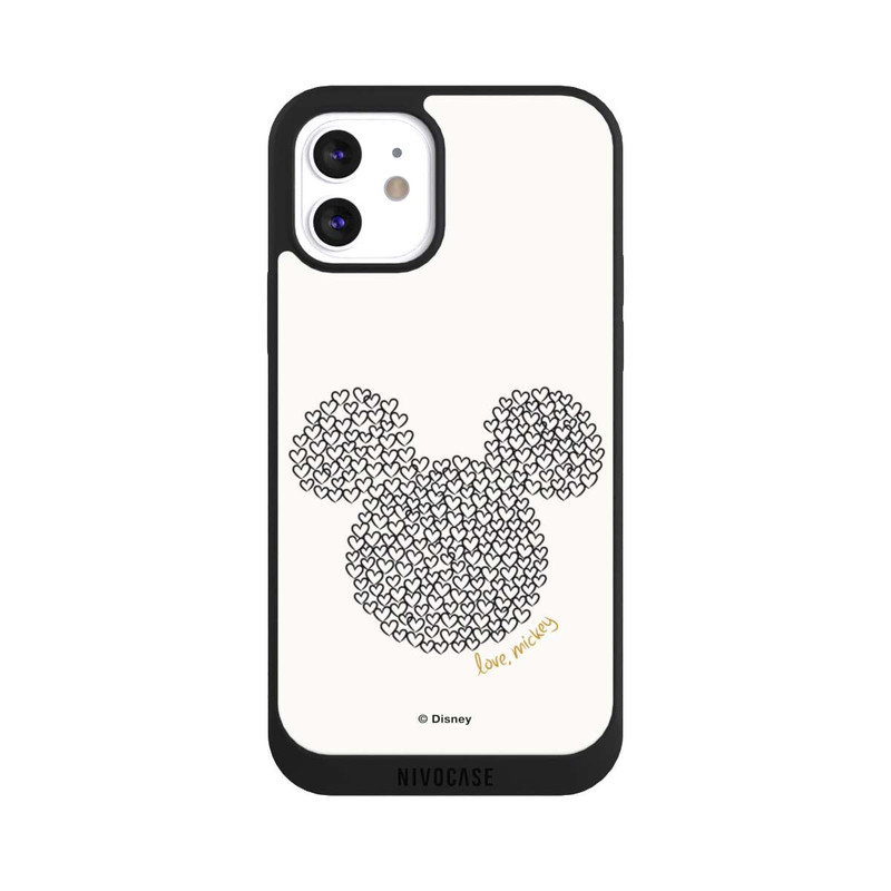 iPhone 12 NIVOpure Mickey Noir et Blanc