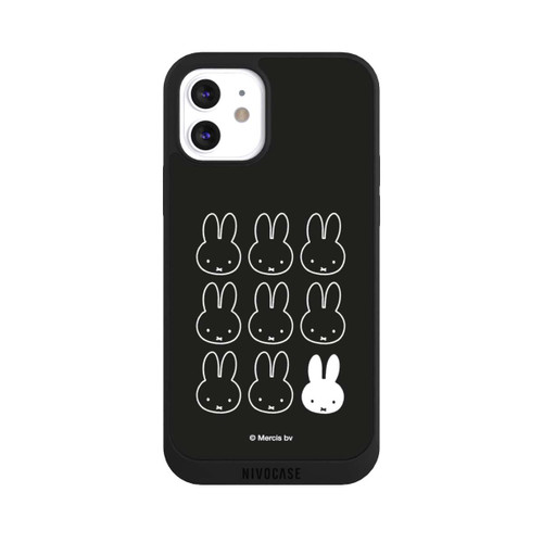Apple iPhone 12 NIVOpure Miffy Black and White