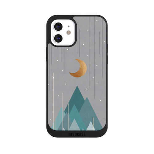 Apple iPhone 12 NIVOpure Moon &amp; Mountains Mint Green