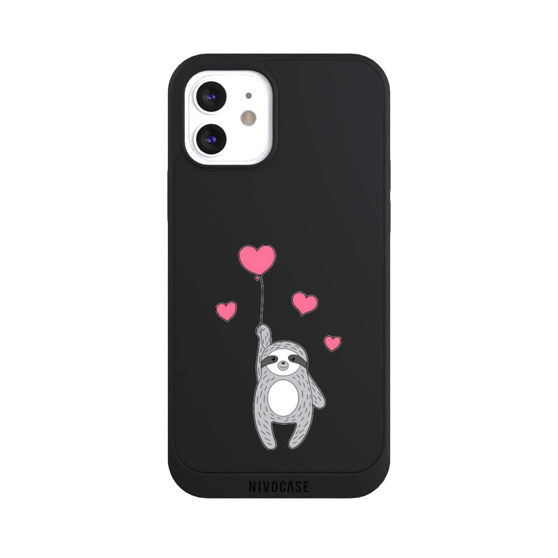 iPhone 12 NIVOpure Love Sloth Transparent