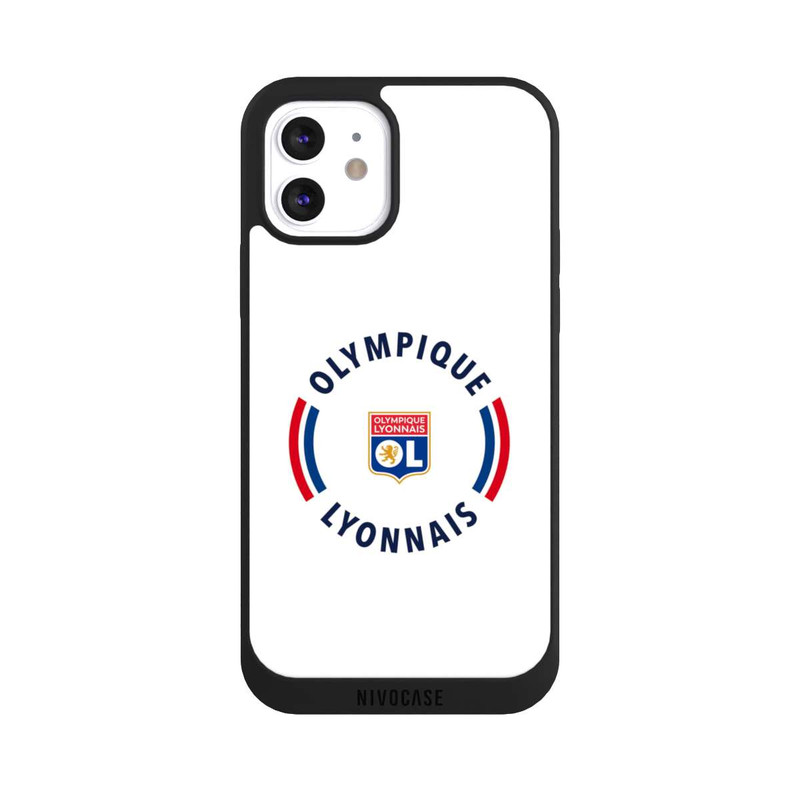 iPhone 12 NIVOpure OL Logo Blanc