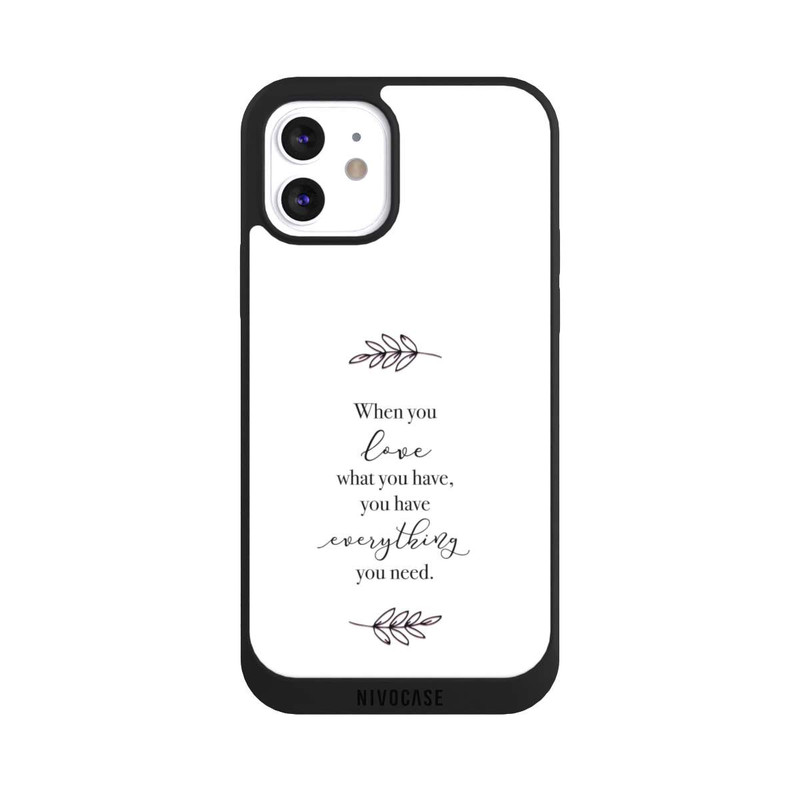 iPhone 12 NIVOpure When You Love What You Have