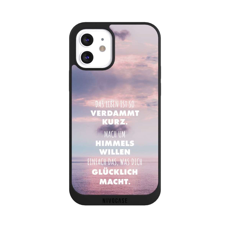 iPhone 12 NIVOpure Das Leben Ist So Verdammt Kurz