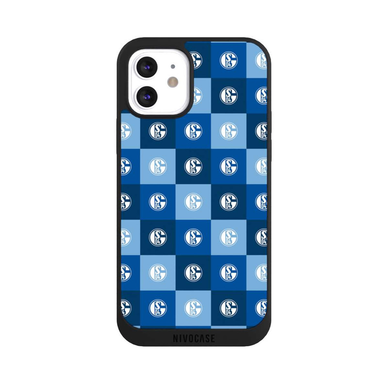 iPhone 12 NIVOpure Schalke 04 Muster