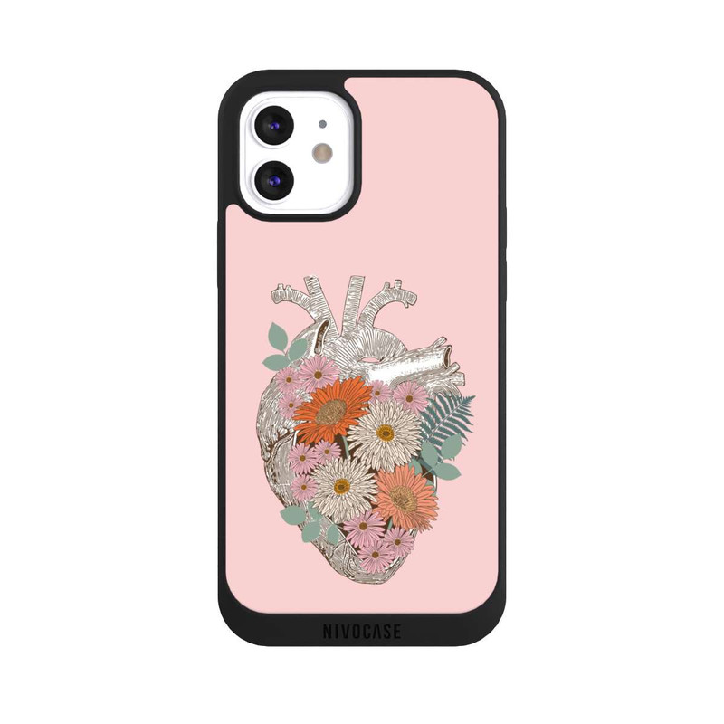 iPhone 12 NIVOpure Floral Vintage Heart