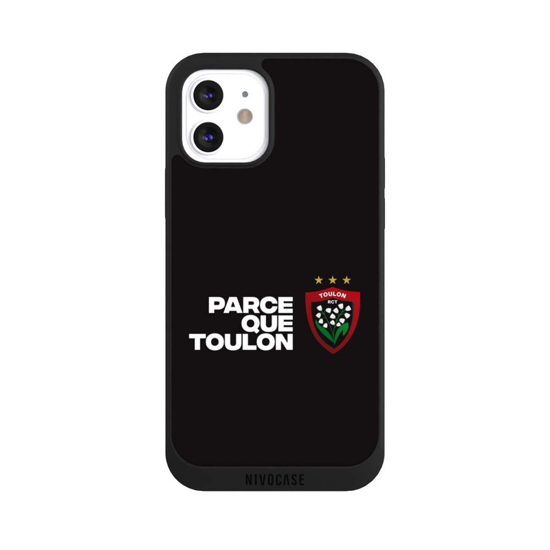 iPhone 12 NIVOpure RC Toulonnais PQT Noir