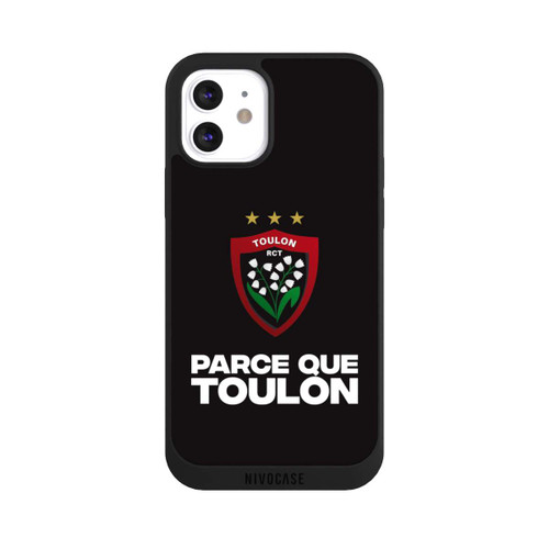 Apple iPhone 12 NIVOpure RC Toulonnais Noir