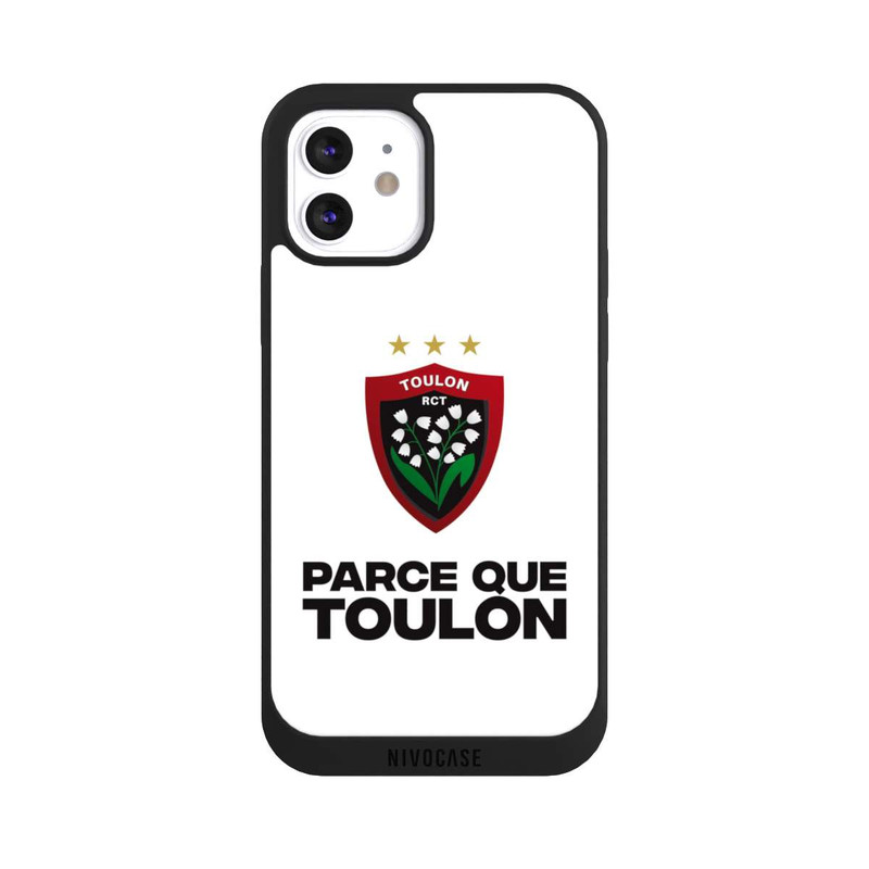 iPhone 12 NIVOpure RC Toulonnais Blanc