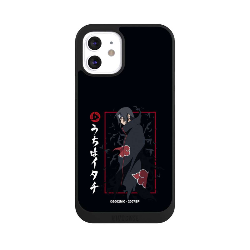 iPhone 12 NIVOpure Itachi corbeaux noirs