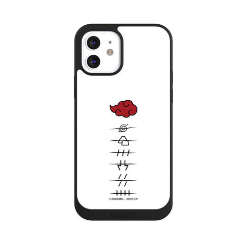 Apple iPhone 12 NIVOpure Akatsuki Mitgliedersymbole Weiß