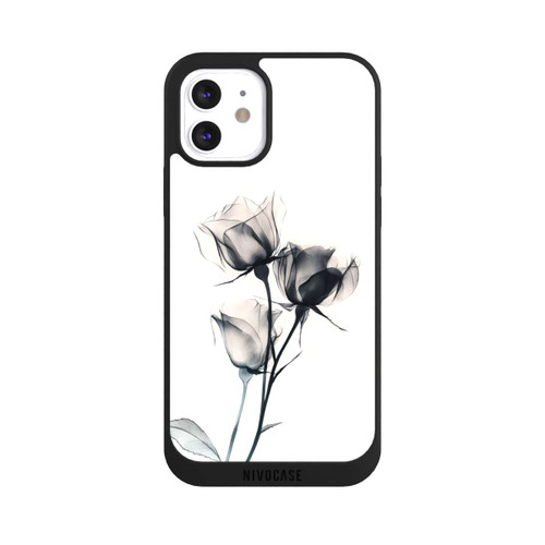 Apple iPhone 12 NIVOpure Schwarze Blume