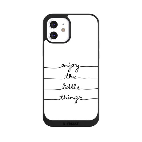 Apple iPhone 12 NIVOpure Enjoy The Little Things White
