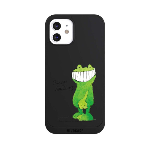 Apple iPhone 12 NIVOpure Frosch Keep Smiling Transparent