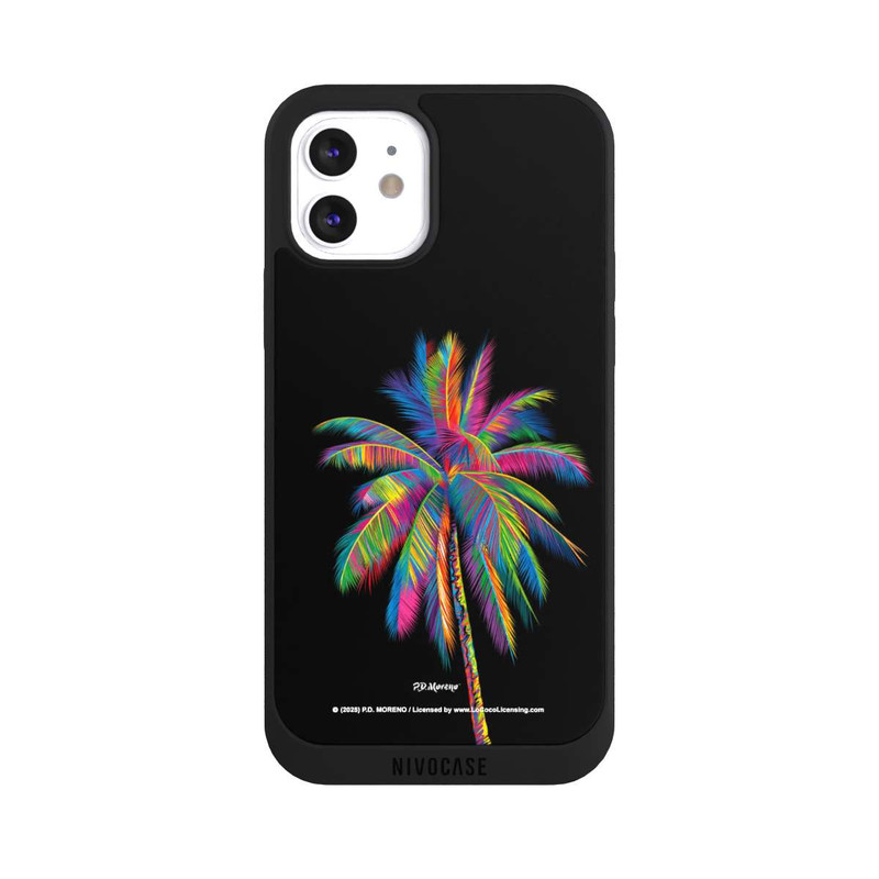 iPhone 12 NIVOpure Regenbogen Palme