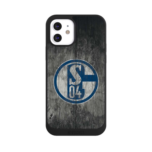 Apple iPhone 12 NIVOpure Schalke 04 Holz Look