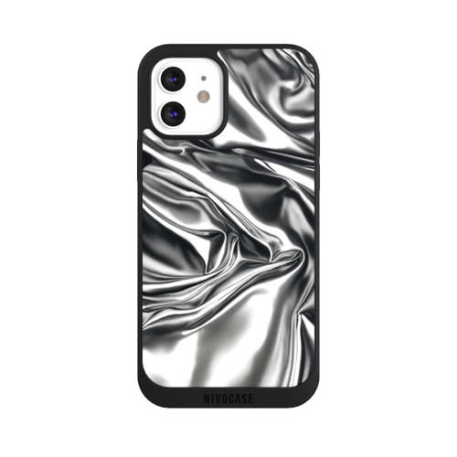 Apple iPhone 12 NIVOpure Shiny Chrome Silver