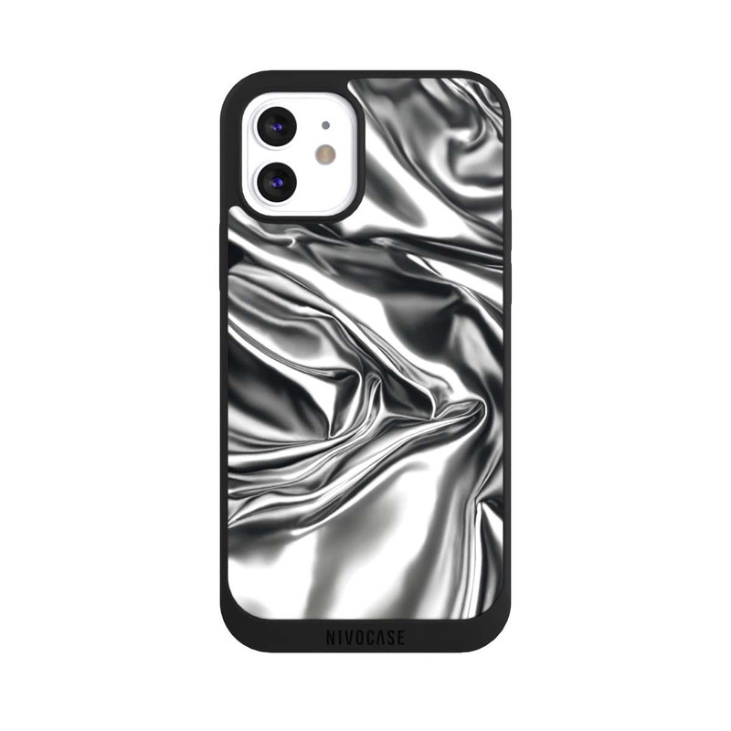 iPhone 12 NIVOpure Shiny Chrome Silver
