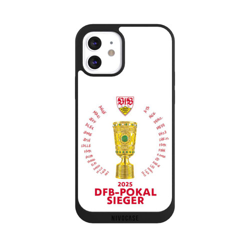 Apple iPhone 12 NIVOpure VfB DFB-Pokal Sieger Weiß