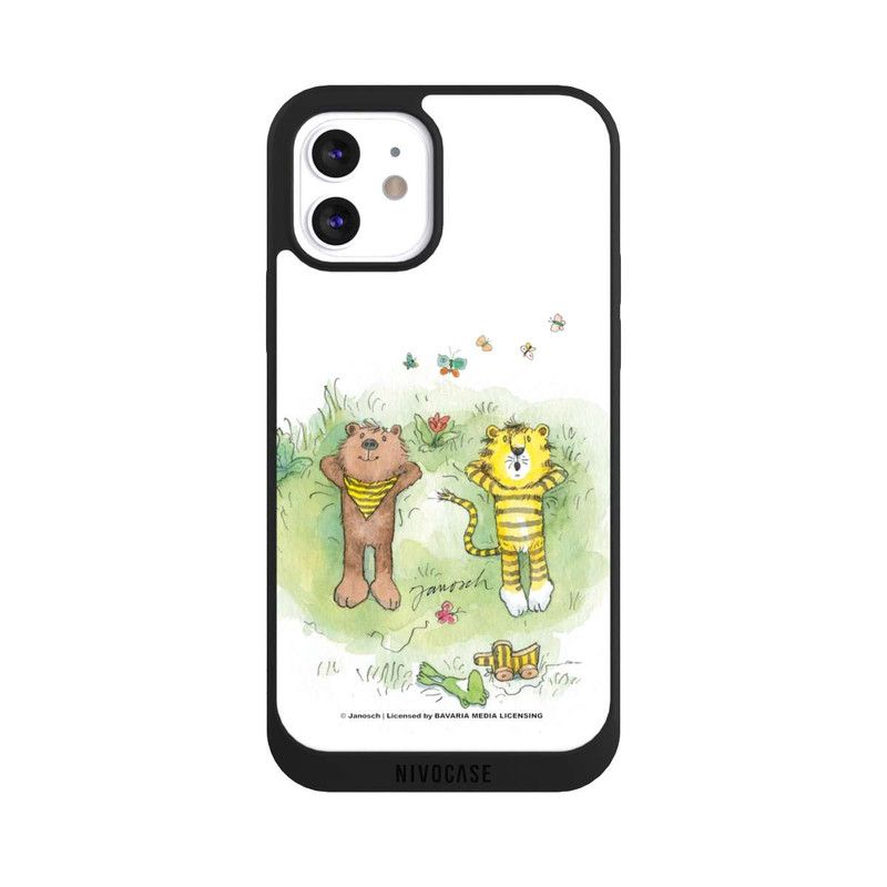 iPhone 12 NIVOpure Bär und Tiger Blumenwiese