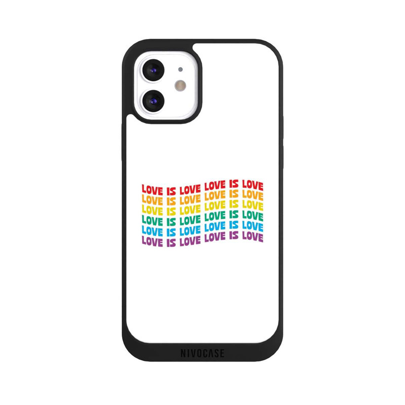 iPhone 12 NIVOpure Love is Love Flag