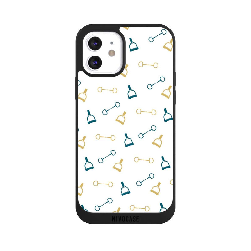 iPhone 12 NIVOpure Muster Reitsport