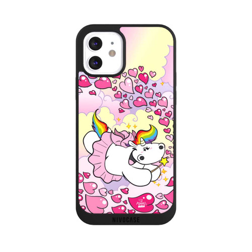 Apple iPhone 12 NIVOpure Pummelfee Herzen