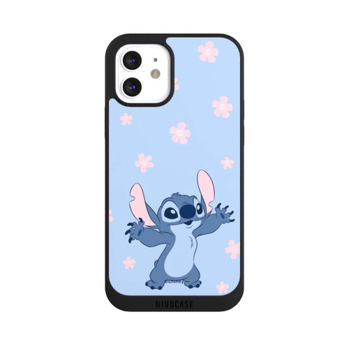 Apple iPhone 12 NIVOpure Stitch Pastel Flowers Blue