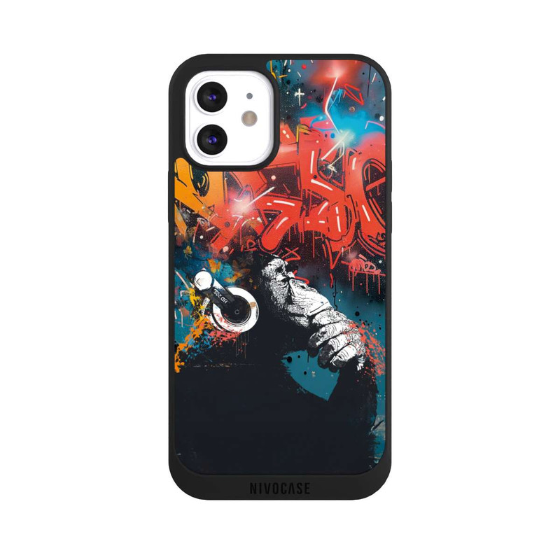 iPhone 12 NIVOpure Chimp Stereo Grafitti