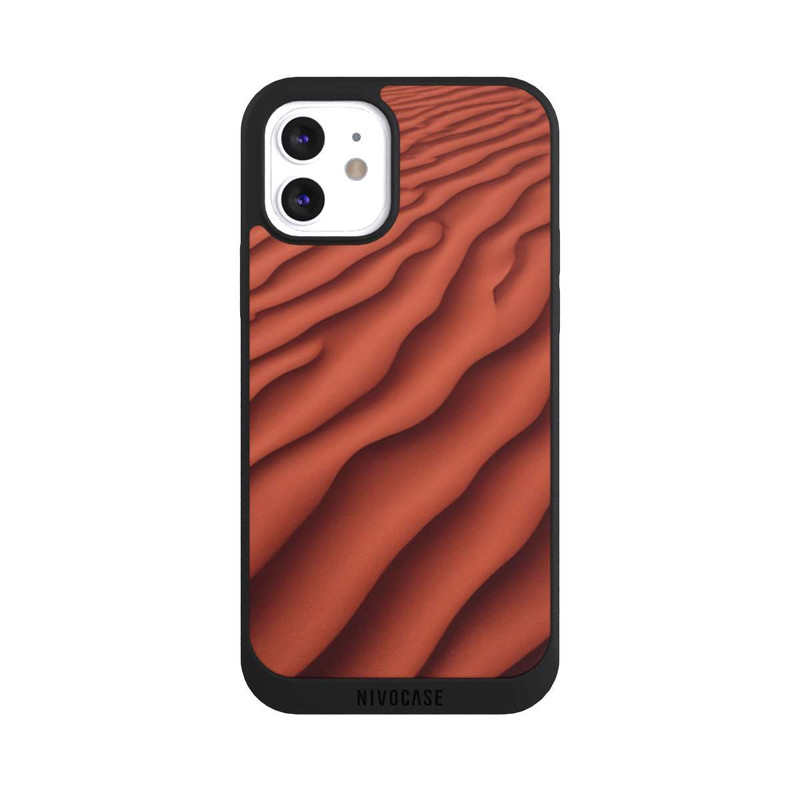 iPhone 12 NIVOpure Sand Structure Red with AI