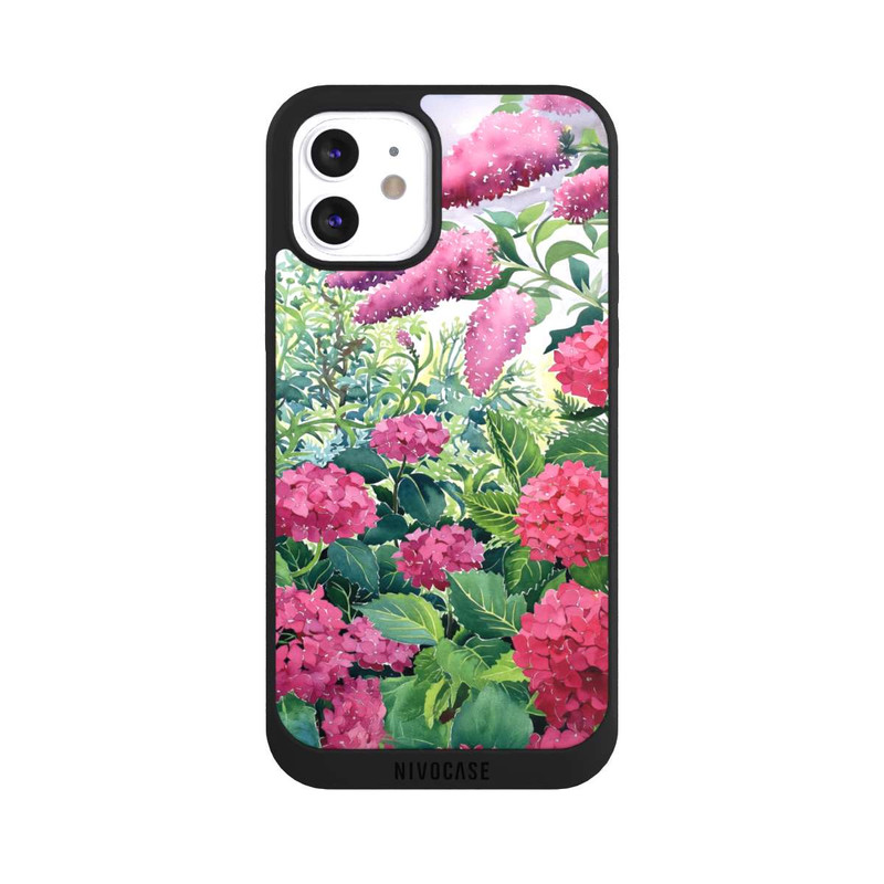 iPhone 12 NIVOpure Garden Hydrangeas and Buddleia by Christopher Ryland