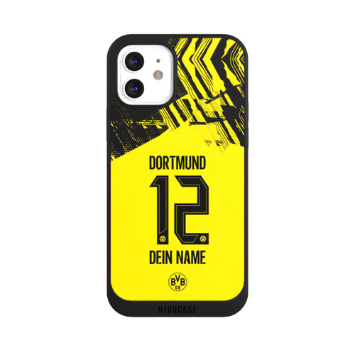 Apple iPhone 12 NIVOpure BVB Trikot Personalisierbar 25-26