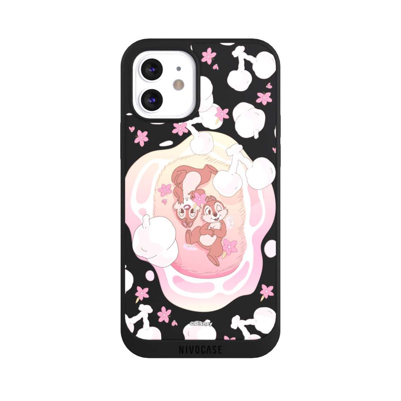 iPhone 12 NIVOpure Chip and Dale Pink Transparent