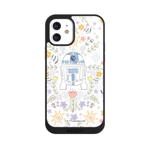 Apple iPhone 12 NIVOpure R2D2 Blumen Muster