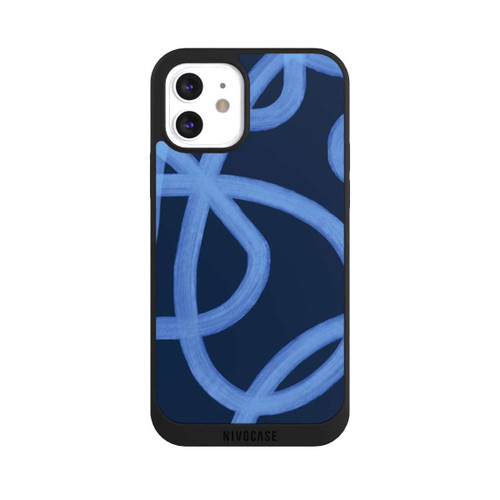 Apple iPhone 12 NIVOpure Laced Up Tones of Blue