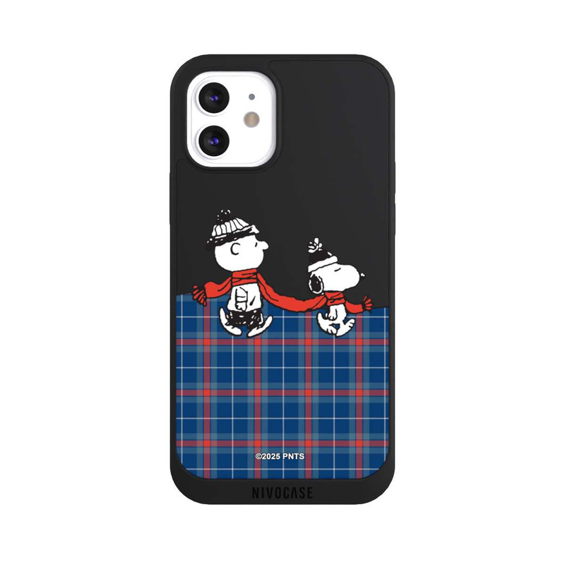 iPhone 12 NIVOpure Peanuts Weihnachtspulli Transparent