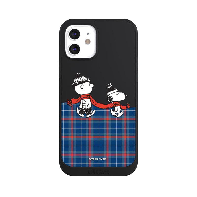 iPhone 12 NIVOpure Peanuts Weihnachtspulli Transparent