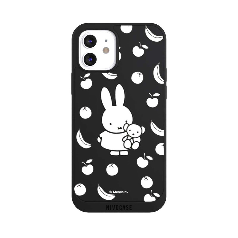 iPhone 12 NIVOpure Miffy mit Obst Tranparent