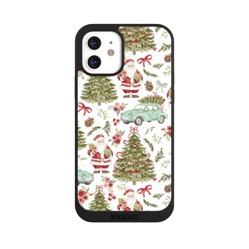 iPhone 12 NIVOpure Christmas Deligth Vintage Pattern 