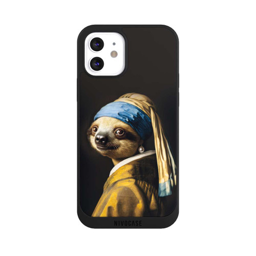 Apple iPhone 12 NIVOpure Sloth with a Pearl Earring