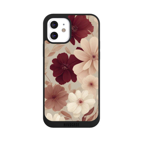 Apple iPhone 12 NIVOpure Romantische Pastellblumen mit KI