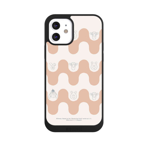 Apple iPhone 12 NIVOpure Winnie Puuh und Freunde Wellenmuster