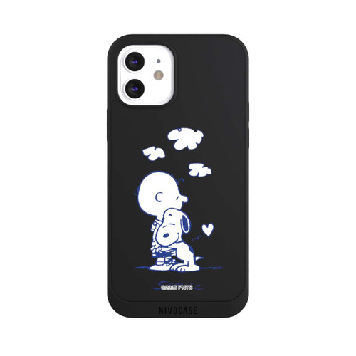 Apple iPhone 12 NIVOpure Peanuts Charlie Brown Snoopy Hug Transparent