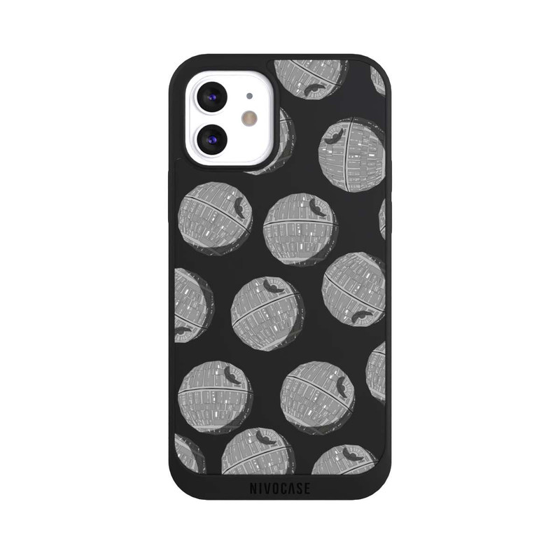 iPhone 12 NIVOpure death-star-pattern-transparent