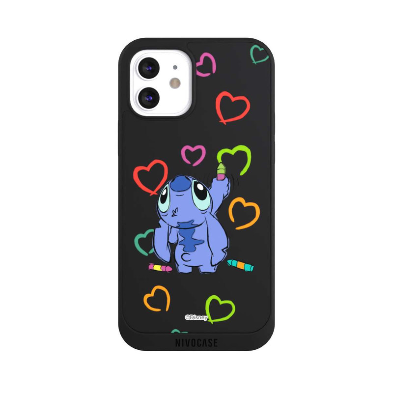 iPhone 12 NIVOpure Stitch Draws a Heart Transparent