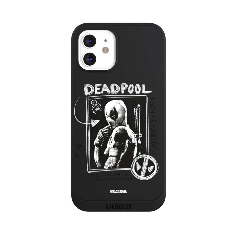iPhone 12 NIVOpure Deadpool Transparent