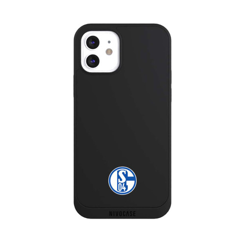 Apple iPhone 12 NIVOpure FC Schalke 04 Logo Klein Transparent