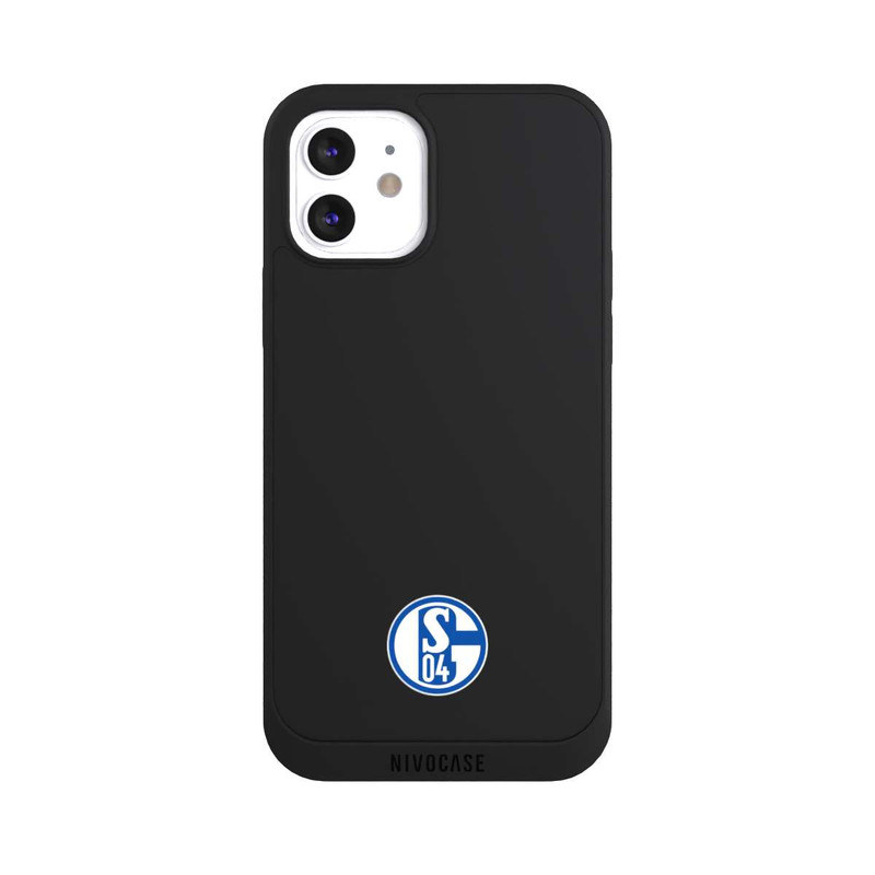 iPhone 12 NIVOpure FC Schalke 04 Logo Klein Transparent
