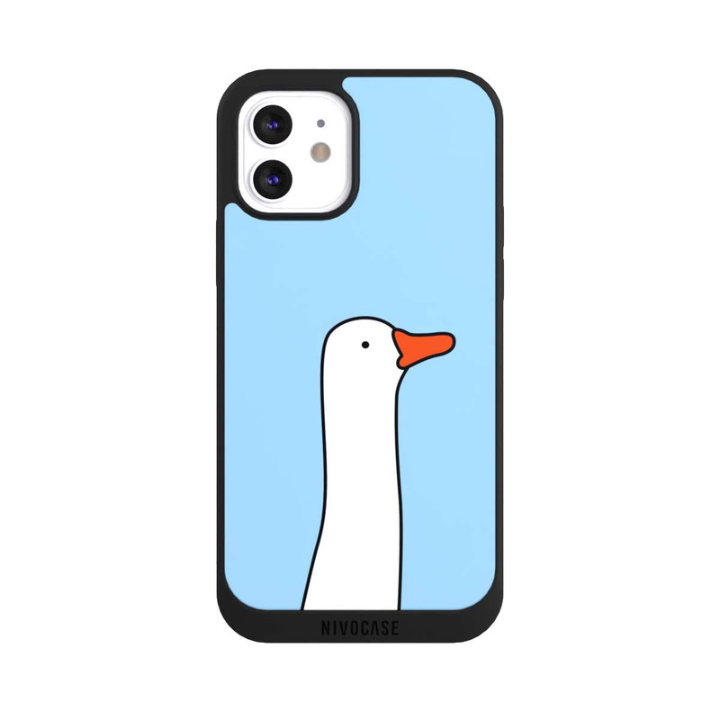 iPhone 12 NIVOpure Trendy Duck Profile Blue