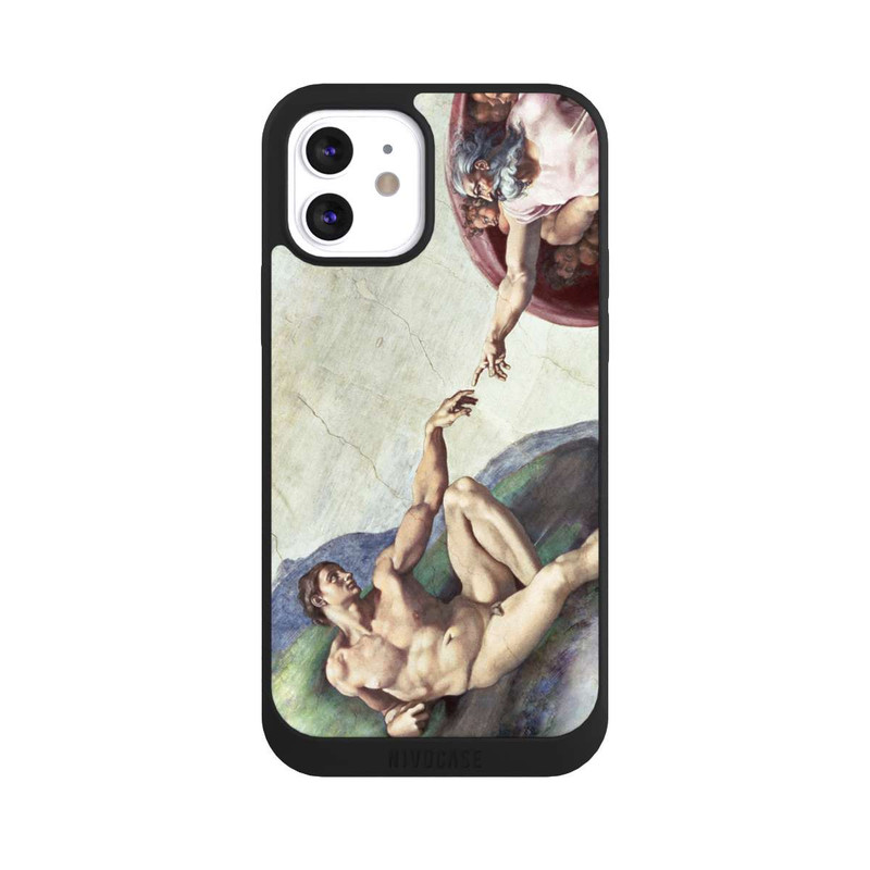 iPhone 12 NIVOpure Michelangelo Buonarroti Création d'Adam